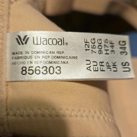 Wacoal No Wire Bra Size 34G - Picture 4 of 4